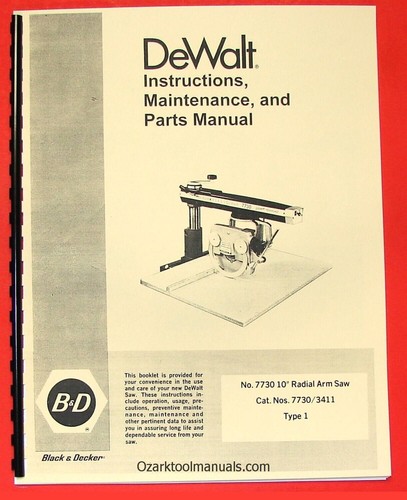 Dewalt powershop 7730 seghetto - 7730,