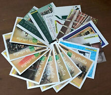 2011 Repubblica collezione completa delle 16 lamine in argento emesse