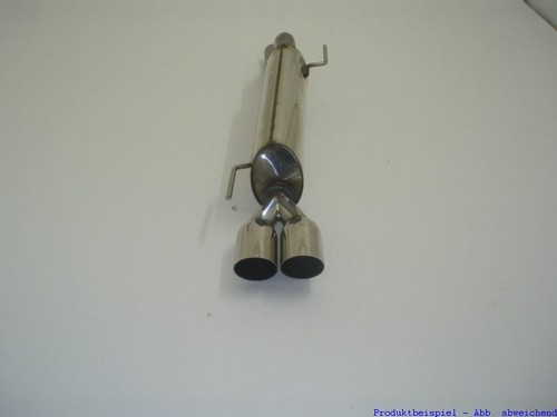 Scarico sportivo fms acciaio - sportivo,