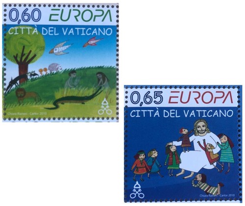 Vaticano 2010 francobolli - 2010,