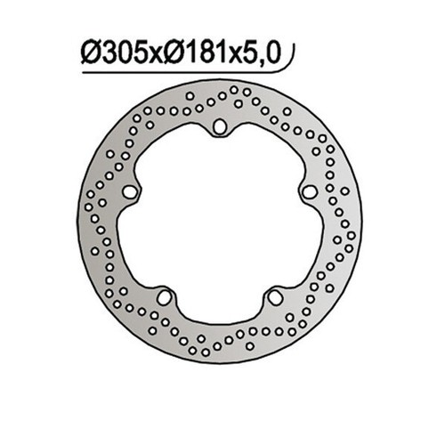 Disco freno anteriore sx - disco, dx-sx