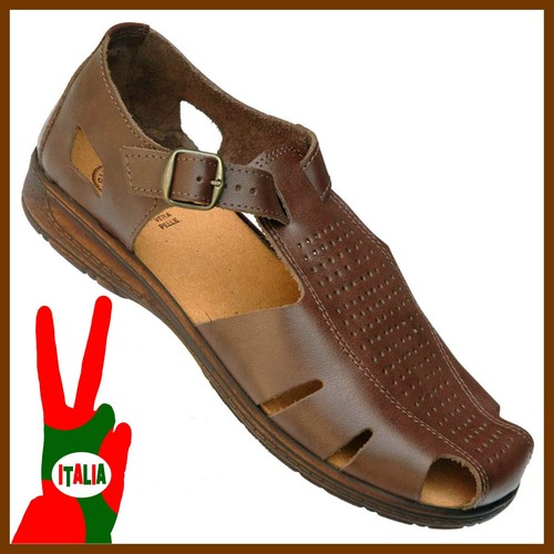 Sandali uomo pelle 39 40 - 39, 41