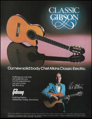 Pubblicità chitarra acustica