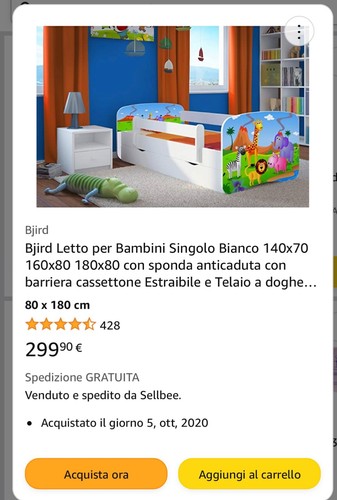 Letto per bambini con - letto,