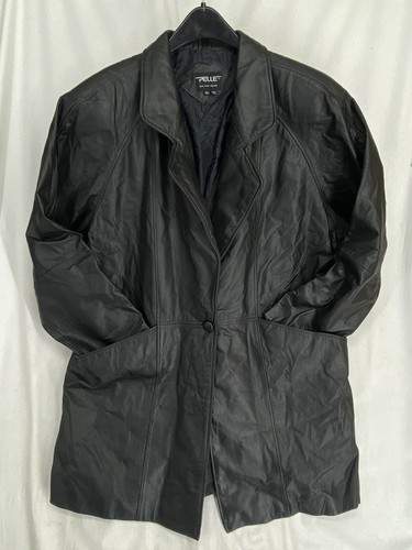 Giacca vera pelle nera - giacca,