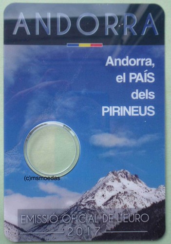 Andorra euro coin - andorra,