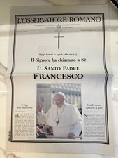 PAPA FRANCESCO L'OSSERVATORE