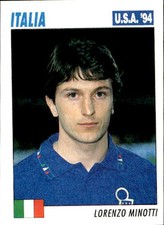 figurina Usa 94 SL Service Line # 252 Italia Lorenzo Minotti