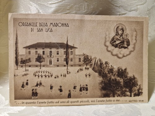 Cartolina orfanotrofio - cartolina,