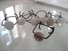 7 tappi meccanici vintage ceramica bianca per bottiglie Wuhrer usati 