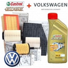 TAGLIANDO OLIO+ 4 FILTRI ORIGINALE VW Tiguan (5N) 2.0 Tdi 140 CV Dal 07 Mot.CFF