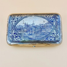 Antico portasigarette russo in