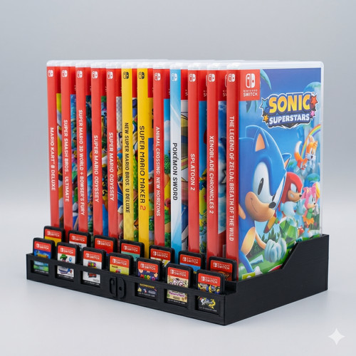 Porta giochi nintendo switch - giochi, 1