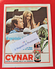 Advertising ITALIA Pubblicità ( 1968 ) Liquore CYNAR al carciofo ( PEZZIOL )