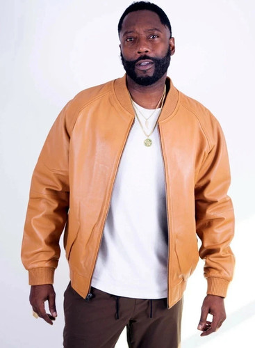 Giacca bomber uomo pelle