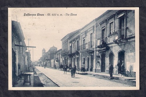 Zafferana etnea via - zafferana,