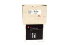 Obiettivo manuale Leica M 35mm Summilux F1.4 ASPH 11663 Bello