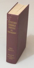 PRL) 1961 BOOK LIBRO REPERTORIO GENERALE ANNUALE FORO ITALIANO GIURISPRUDENZA 