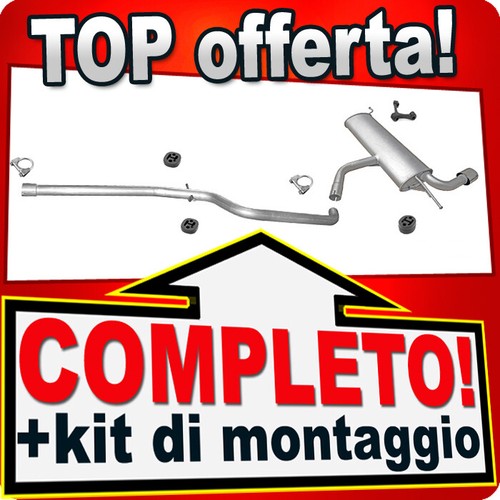 Scarico completo per seat leon - scarico,