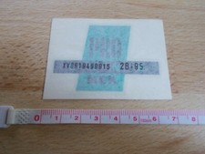 Autoadesivo Bicicletta MBK pro