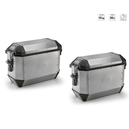 Coppia valigie laterali - , 36l