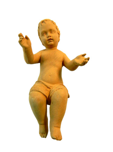 Gesù bambino terracotta - gesù,
