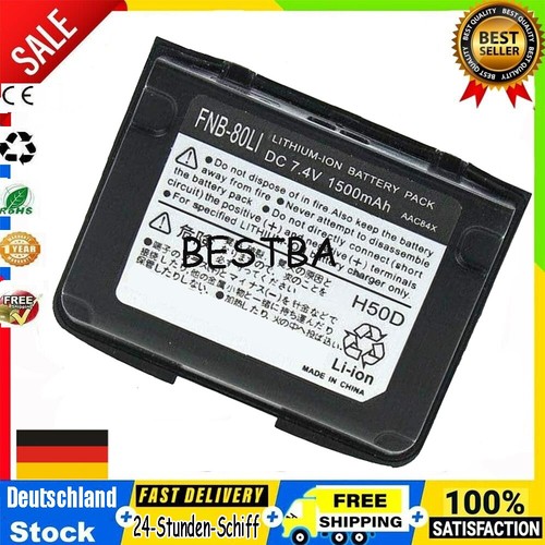 Batteria ricambio fnb 80li - batteria, di