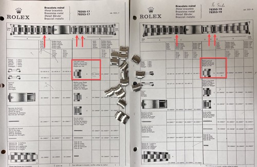 Rolex oyster link originale - originale, di