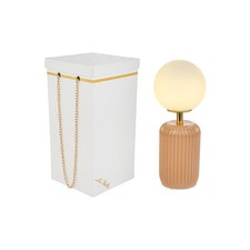 LAMPADA vetro BEIGE 25x10 cm