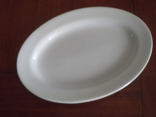 Antico piatto ovale portata - da,
