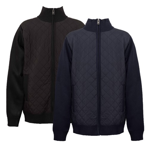 Cardigan uomo trapuntato