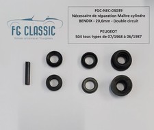 PEUGEOT 504 - Nécessaire Maître cylindre BENDIX - 20,6mm - Double circuit
