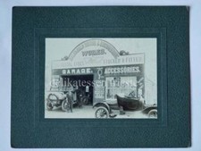 BALRANALD MOTOR & ENGINEERING garage Ford Fiat auto car 1919 old photo AUSTRALIA