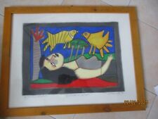 GUILLAUME CORNEILLE LITOGRAFIA FIRMATA E NUMERATA