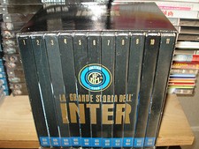 BOX COFANETTO 11 DVD LA GRANDE STORIA DELL'INTER INTERNAZIONALE FC CALCIO