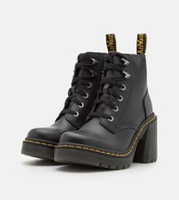 Scarpe Dr. Martens Jesy Taglia 40 Cod 27613001 Nero Stivaletti Anfibi Vera Pelle