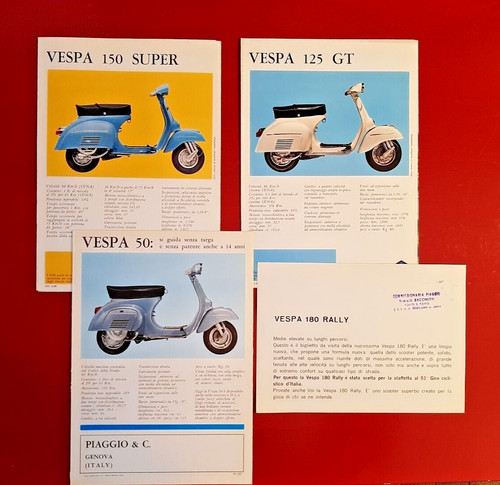 Vespa piaggio lotto - piaggio, n°