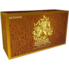 Yu-Gi-Oh! Yugi's Legendary Deck (YGLD) Nuovo e Sigillato Exodia Dio Egizio