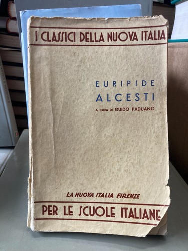Euripide alcesti cura di - euripide,