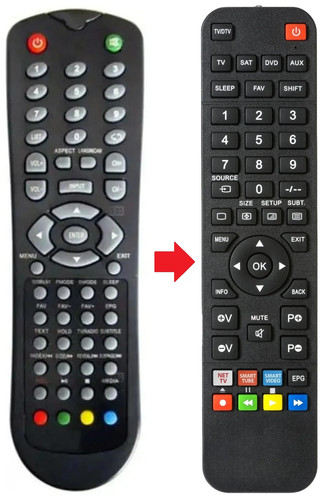 Telecomando adatto per - , sansui