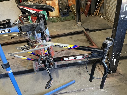 Telaio forcella bmx - telaio/forcella, gt