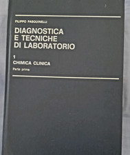 PASQUINELLI DIAGNOSTICA E TECNICHE DI LABORATORIO 1988 CHIMICA CLINICA VOLUME 1