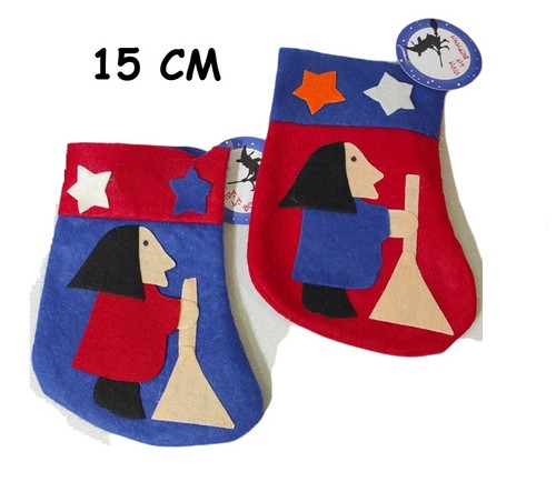 Natale befana mini calza - natale,