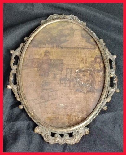 Quadro epoca cornice - d’epoca, ovale