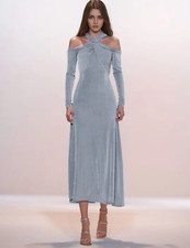 Abito da sera donna 12 grigio