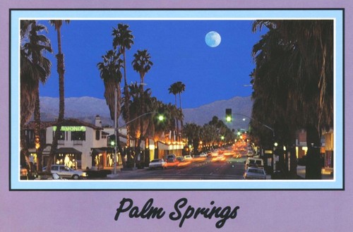 Cartolina palm canyon drive - canyon,