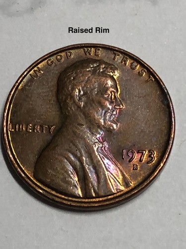 1973 lincoln penny - d, moneta