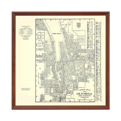 Vecchia mappa olimpia - mappa, wa