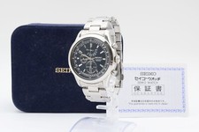 [Quasi come nuovo con cassa] Orologio Uomo SEIKO 7T86-0AC0 Cronografo Quarzo Perpetuo JP