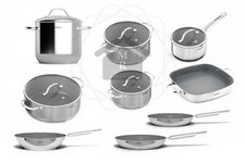 SET PENTOLE 14 Pz. ACCIAIO